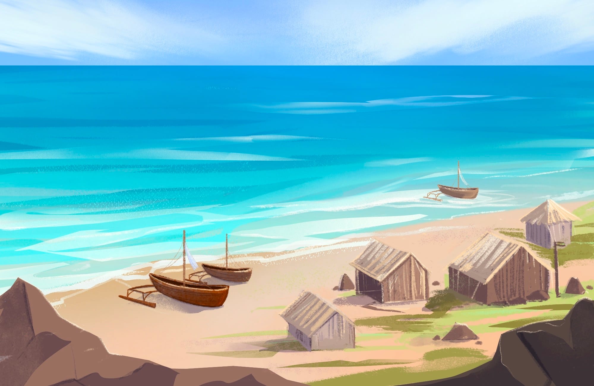 Fishing village